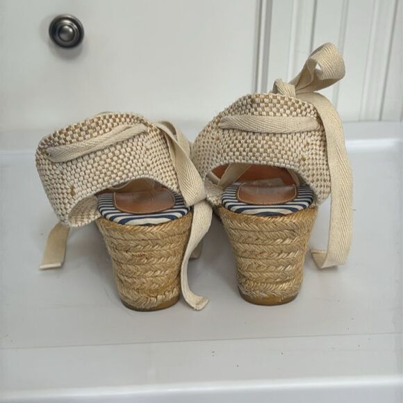 Coach Espadrilles Colorful Woven Flat Soles - Picture 6 of 8